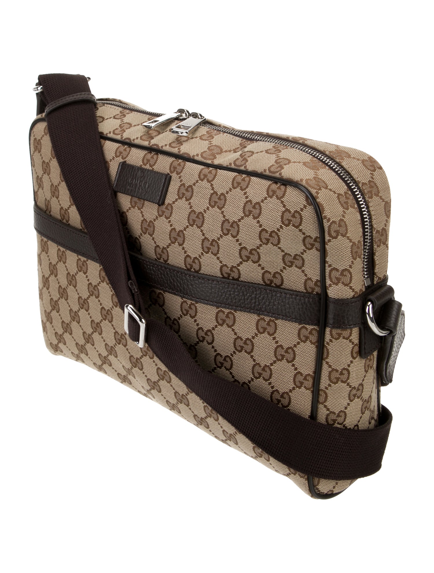 Gucci Canvas Messenger Bag